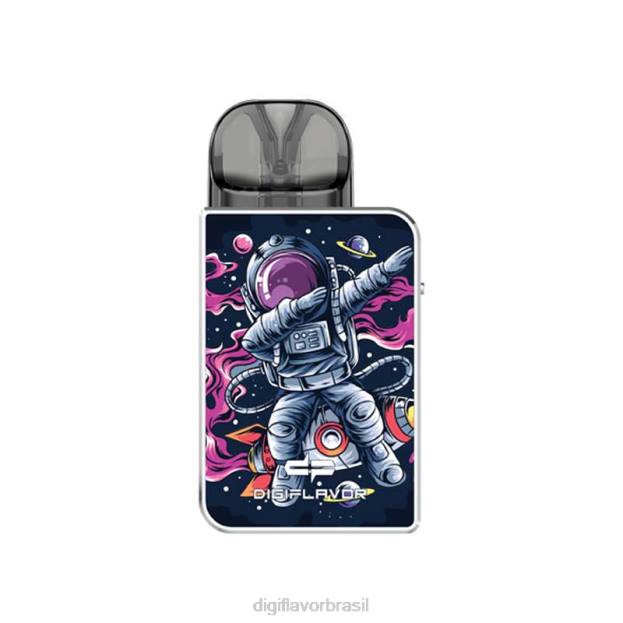 Digiflavor U conjunto de cápsulas prata da gangue espacial Digiflavor geek vape 2RR059