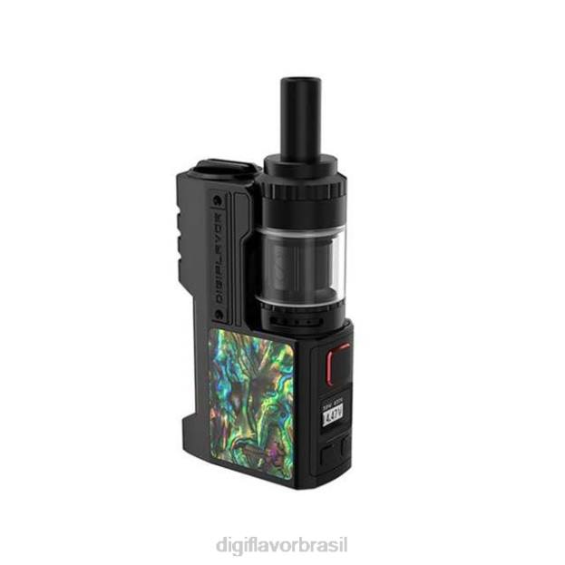 Digiflavor Z1 SBS kit com sirene 3 gta concha de abalone preto Digiflavor geek vape 2RR0109