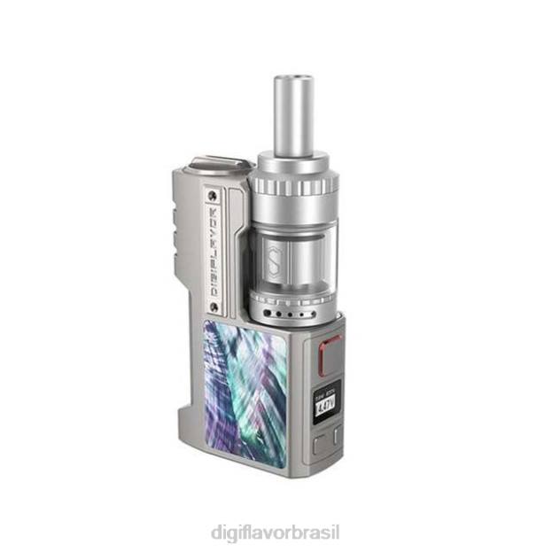 Digiflavor Z1 SBS kit com sirene 3 gta concha de vieira cinza prateada Digiflavor brasil 2RR0111