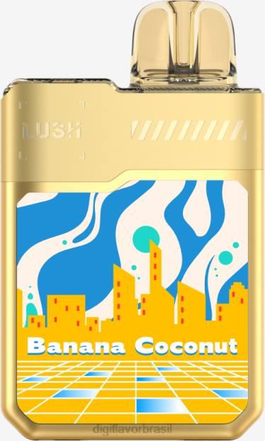 Digiflavor Geekbar LUSH descartáveis banana coco Digiflavor vape price 2RR08