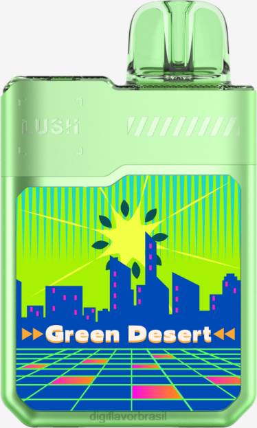 Digiflavor Geekbar LUSH descartáveis deserto verde Digiflavor disposable 2RR06