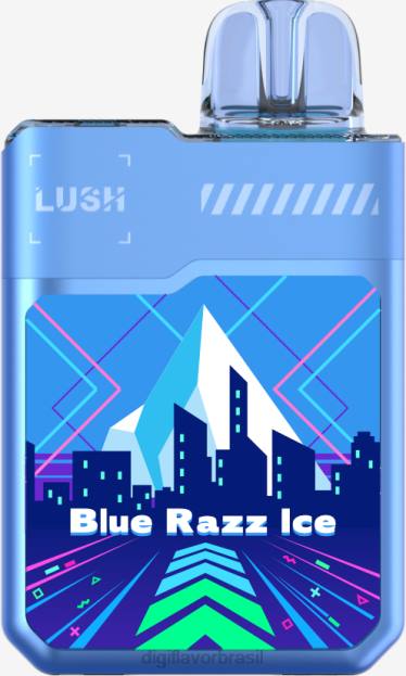 Digiflavor Geekbar LUSH descartáveis gelo azul Digiflavor flavors 2RR04