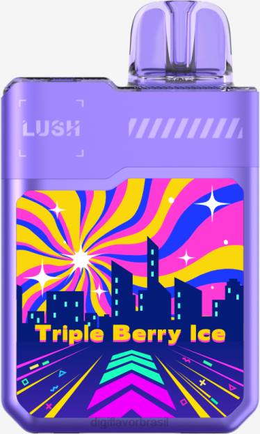 Digiflavor Geekbar LUSH descartáveis gelo de baga tripla Digiflavor geekvape disposable 2RR03