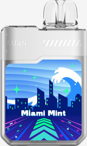 Digiflavor Geekbar LUSH descartáveis hortelã de miami Digiflavor brasil 2RR011