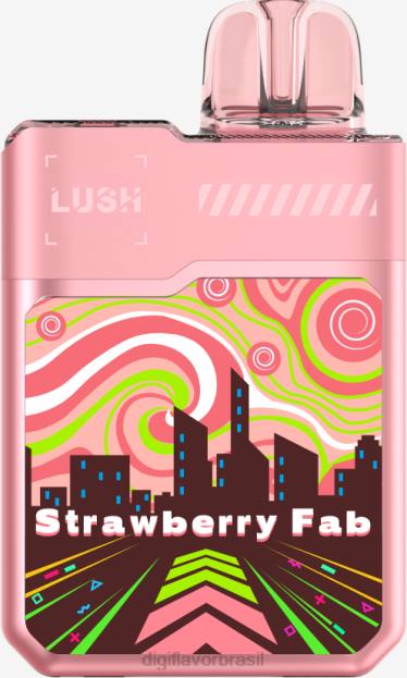 Digiflavor Geekbar LUSH descartáveis morango fabuloso geekvape Digiflavor review 2RR02